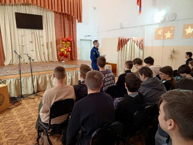 Встреча с представителями военной части.